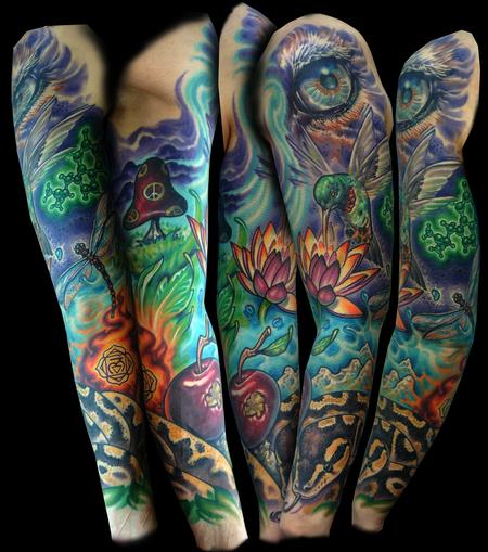 Tattoos - Nature and energy  - 124877